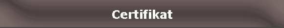 Certifikat